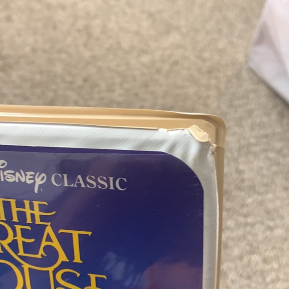Walt Disney Classic ‘The Great Mouse Detective’ Black Diamond Edition VHS - Picture 9 of 9
